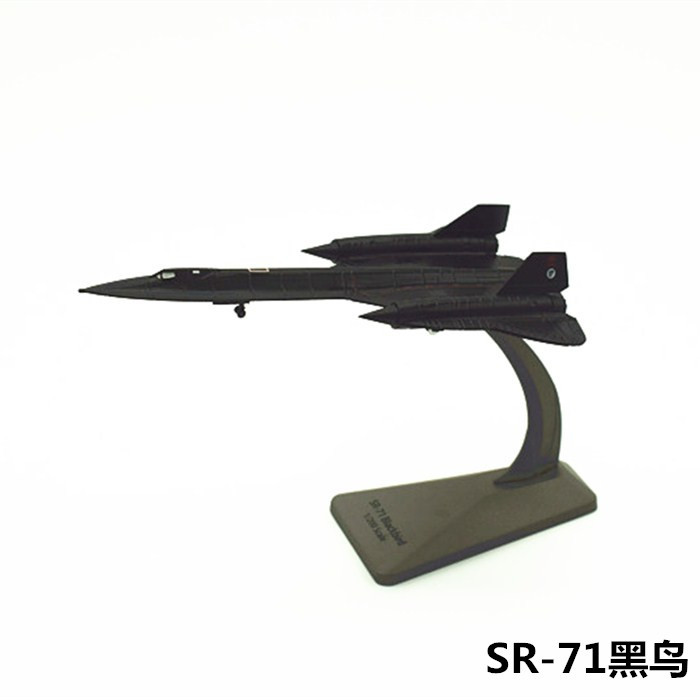 Ready Stock Alloy Aircraft Model 1: 200 Blackbird Reconnaissance Aircraft SR-71 รุ่น J-10 J-20 J-31 