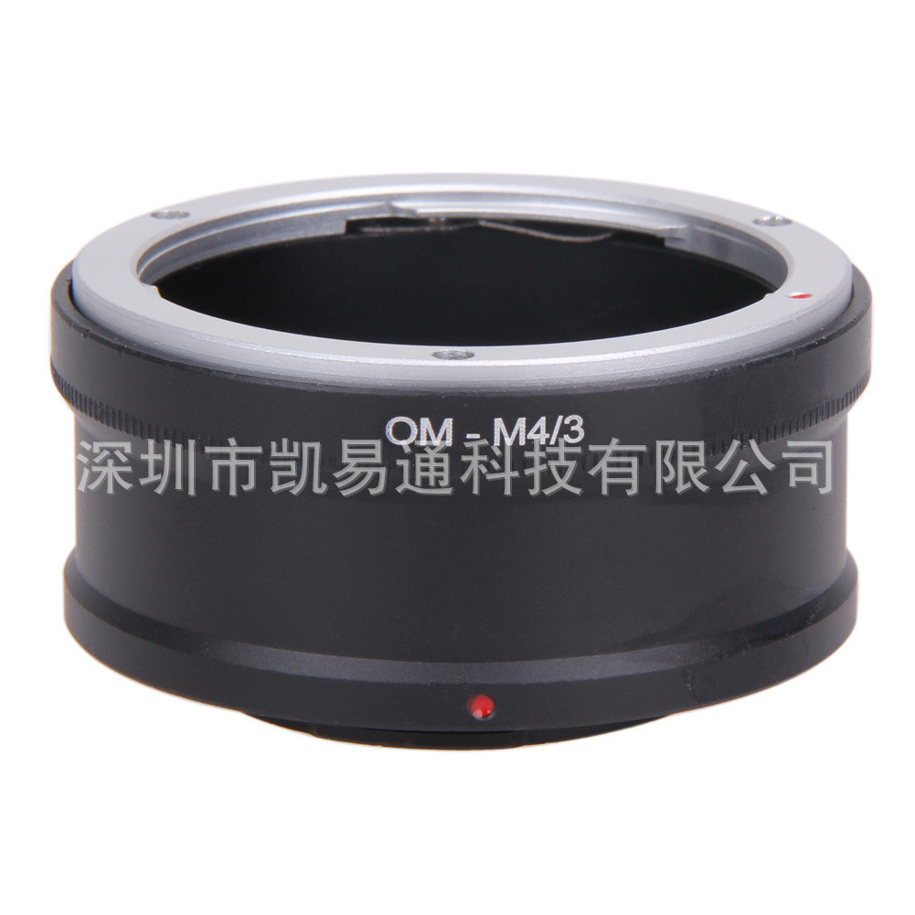 แหวนอะแดปเตอร์ OM-M4/3 สำหรับเลนส์ Olympus OM ไปยังตัวกล้องมิเรอร์เลส Panasonic Olympus M4/3