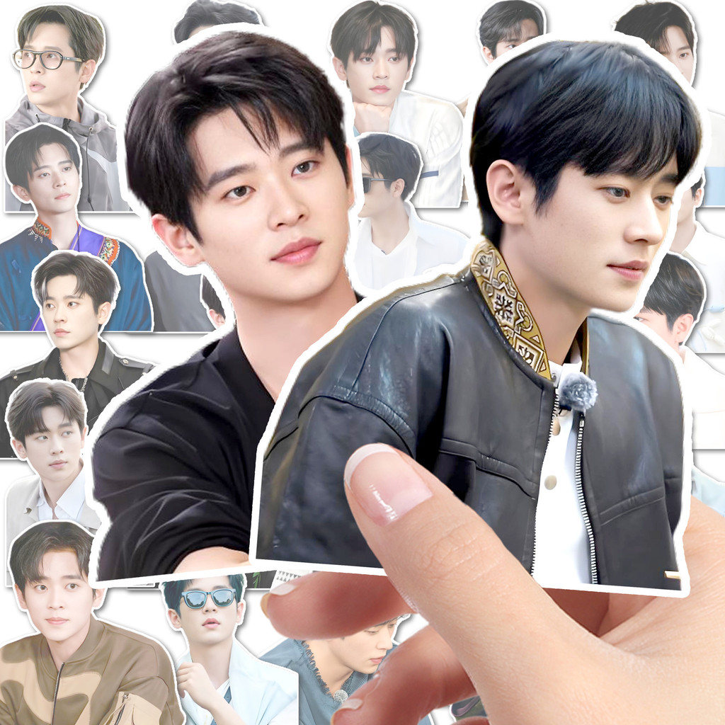 เหนือสมรภูมิเฉิงเหล่ยโจวเย่ Cheng Lei Zhou Ye Chenglei Sticker Handbook diy Notebook Sticker ภาพกันน้ํา