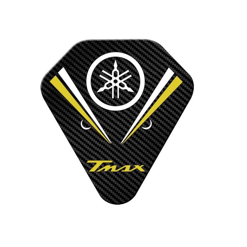 เหมาะสําหรับ Yamaha TMAX530 TMAX560 TMAX750 สติ๊กเกอร์ตกแต่งกระจกหน้ารถป้ายโลโก้ NGJW