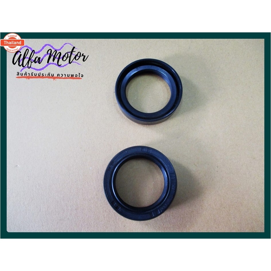 FRONT FORK SEAL SET 35-48-10.5 Fit For YAMAHA LT125 1981 TX750 1973-1974 TZ250 1976-1978 ซีล 2 ตัว