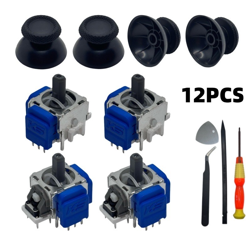 PS5 TMR ตัวควบคุมแม่เหล็กไฟฟ้า JS13PRO PS5 Controller Anti-Drift จอยสติ๊กหัวเห็ดชุดเครื่องมือ