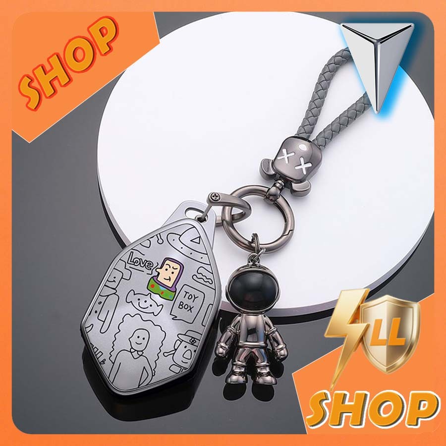 [READY] DEEPAL S07 เปลือกกุญแจการ์ตูน DEEPAL L07 พวงกุญแจ DEEPAL S05 E07 SL03 อะไหล่รถยนต์ RZAA