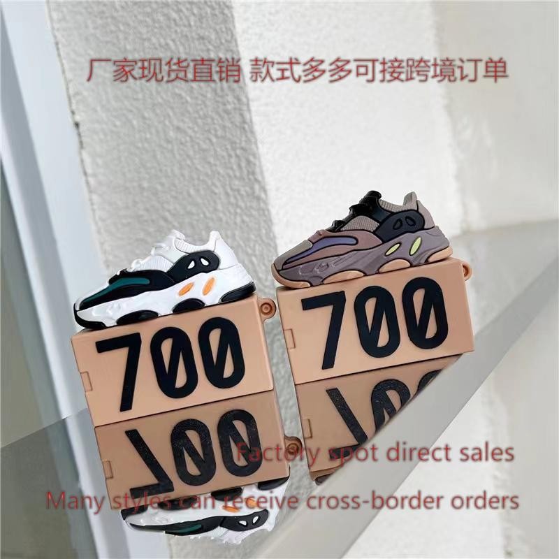 Street Wear Sneaker Box aipodsชุดหูฟังบลูทูธไร้สายรุ่น 1/2/3 เคสป้องกัน airpods เคสป้องกันที่เหมาะสม