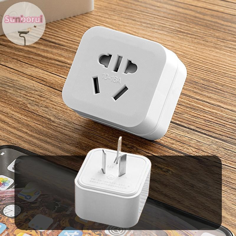 Sunborui ปลั๊กอะแดปเตอร์ US มาตรฐาน 10A ถึง 16A Travel AC Power Charger อะแดปเตอร์แปลง TH