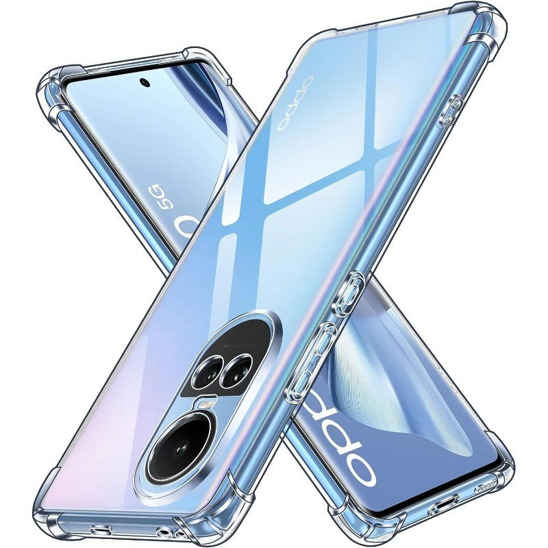 ปลอกใสสําหรับ OPPO Reno 11 10 9 8 7 6 5 4 3 Pro 11F 8Z 7Z 6Z 5Z 5F 4F 4Z 2Z 2F Anti Drop ซิลิโคนใสป้