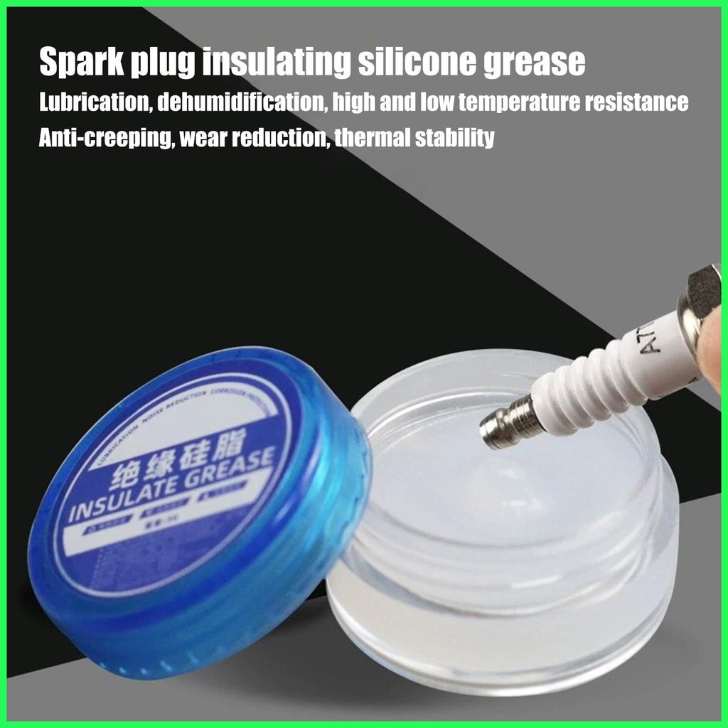 จาระบีไฟฟ้า 10 ชิ้น High Temp Grease ฉนวนกันความร้อนป้องกัน Lube สําหรับ Marine ยานยนต์ไฟฟ้า teasoth