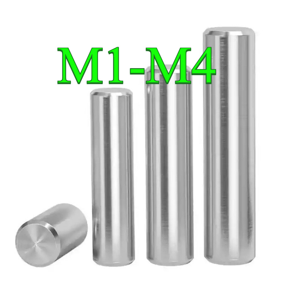 304 สแตนเลสสตีลเล็บขาทรงกระบอกตําแหน่ง Pin Fixed Pin Solid Pin M1-M4 (-PW-ZJ-TH)