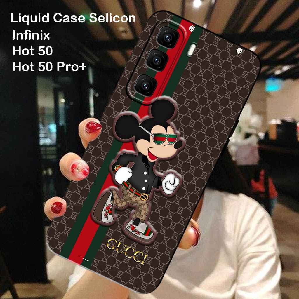 เคสเหลวซิลิคอนสําหรับ Infinix Hot 50/Hot 50 Pro Plus - เคส Hp Infinix Hot 50/Hot 50 Pro Plus-MF08