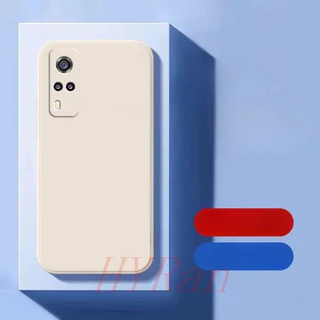 Vivo Y31 Y53S เคสโทรศัพท์ซิลิโคนสีทึบ YT