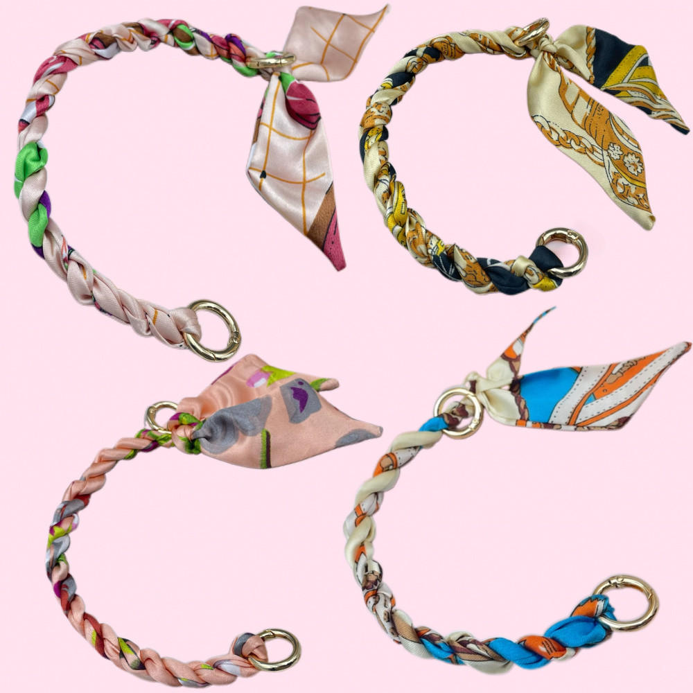 กระเป๋าสายโซ่ 35 ซม., scarf ไหมสำหรับสุภาพสตรี กับเข็มขัดพิมพ์ลายไหม เหมาะสำหรับการประดับตกแต่งในทุกกิจกรรม