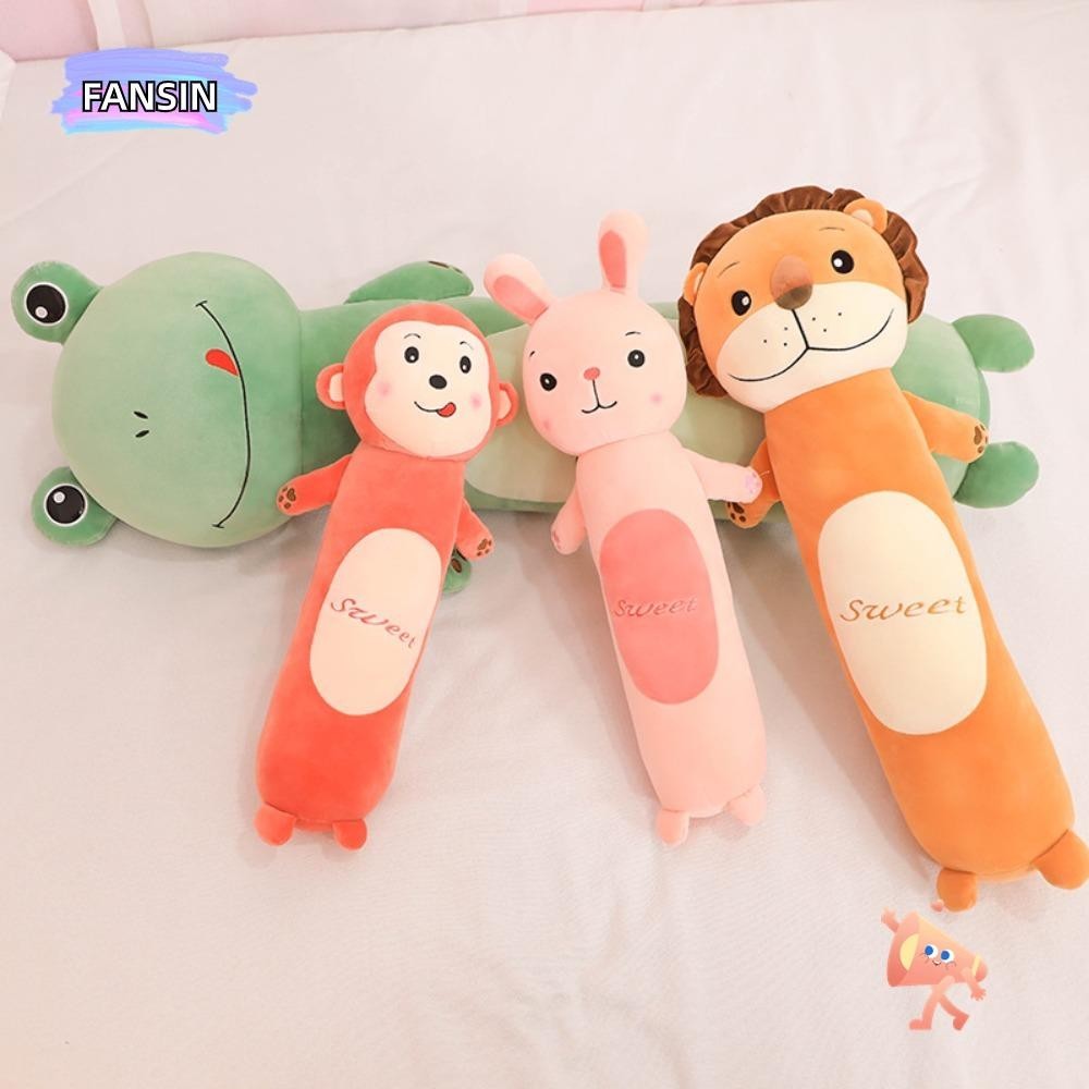 หมอน FANSIN Peluk, กระต่ายลิงน่ารัก, ของขวัญแมว 50/70 ซม. หมอนข้างสัตว์สิงโตบ้าน