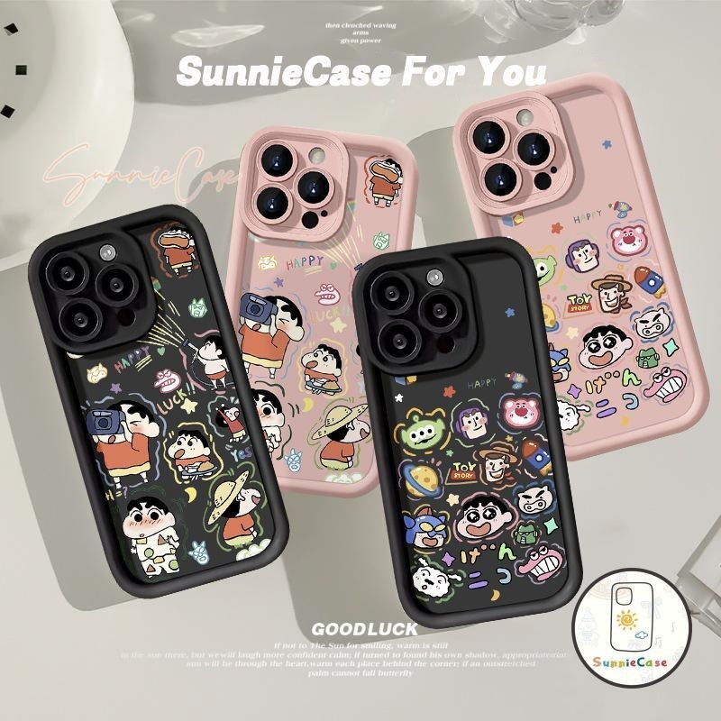 Crayon Shin-chan ดูเดิล กรณี Redmi 12 12C 10 9C 9 A1 13C 10C NFC 9A M3 Note 10 11 13 12 8 11s 9T Pro 10s 9 POCO 10A