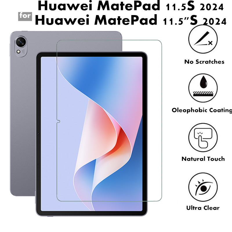 for Huawei MatePad 11.5"S 2024 Tablet Tempered Glass Scratch Resistant Screen Protector for Huawei M