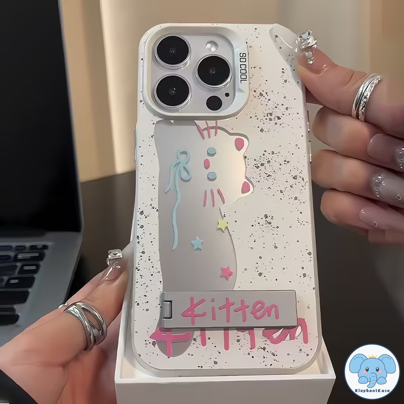 เคสลูกแมวโบว์ตัวยึดสำหรับ Redmi 9C 12 9A 10C 13C 12C 10 9 10A 9T A1 Note 12 10s 11s 10 11 13 9 8 Pro Max Mi 11 Lite
