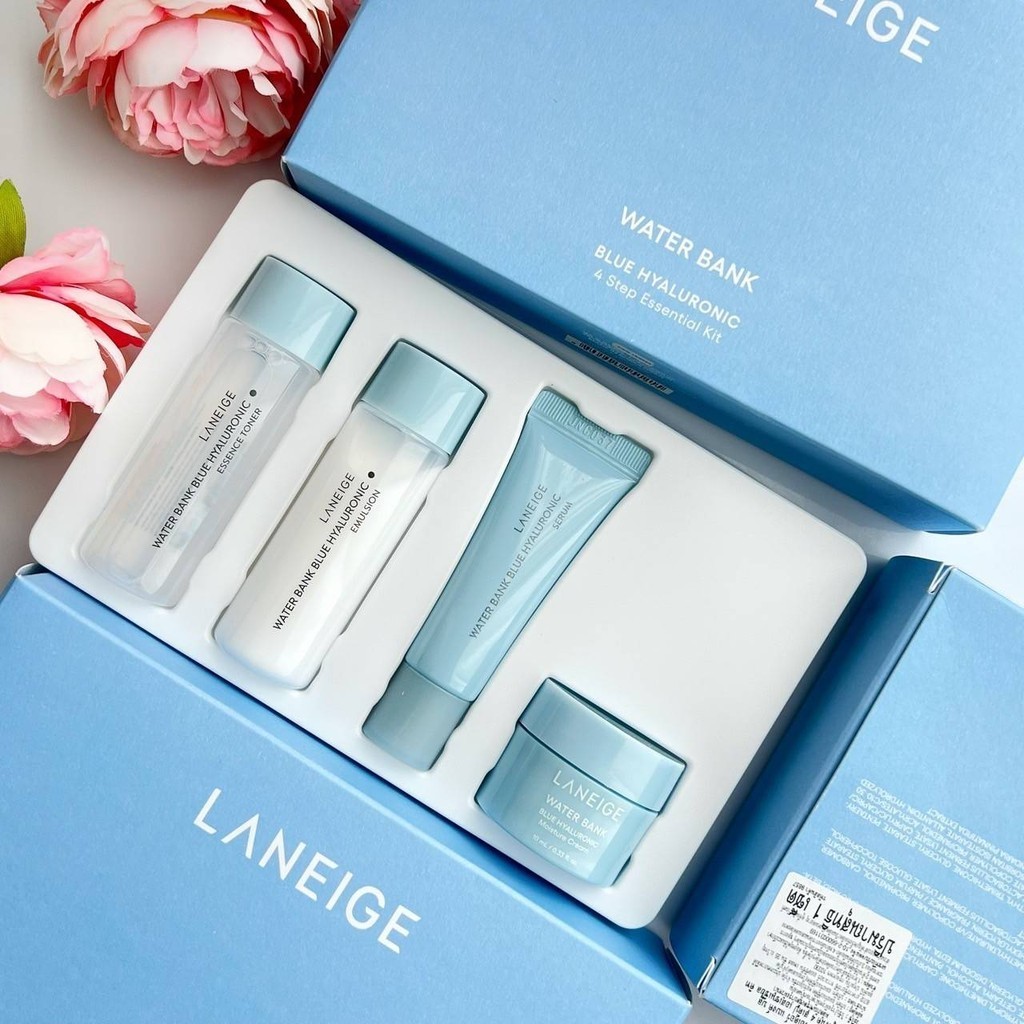 เซ็ทครีมลาเนจ Laneige Water Bank Blue Hyaluronic 4 step