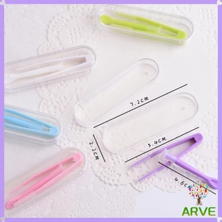 ARVE แหนบคอนแทคเลนส์ ใช้ซ้ําได้ พร้อมกล่องเก็บ ที่คีบเลนส์ + ตัวดูดเลนส์ + กล่องอุปกรณ์เสริม Glasses accessories