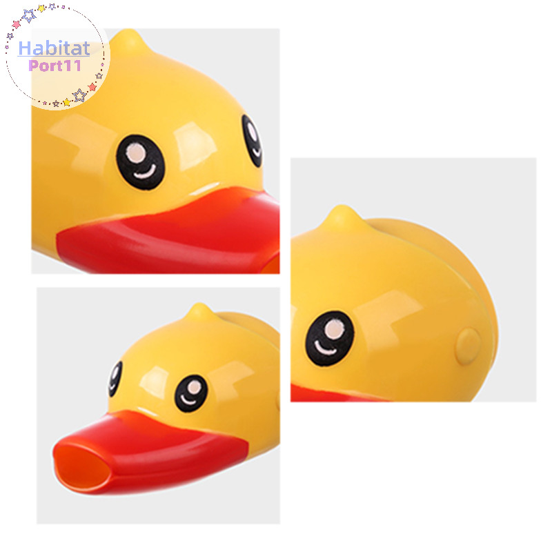 HabitatPort เด็กเด็กก๊อกน้ํา Extender ล้างมือเป็ดก๊อกน้ํา Extender การ์ตูนเด็ก Hand Washing Extension Splash Water Extender th - รูปที่ 5