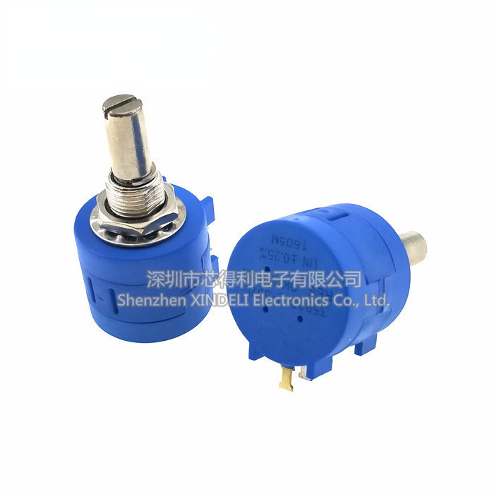 Precision Multi-Circle Winding Potentiometer 3590S-2-101L (100R), 501L (500R), 202L (2K), 102L (1K),