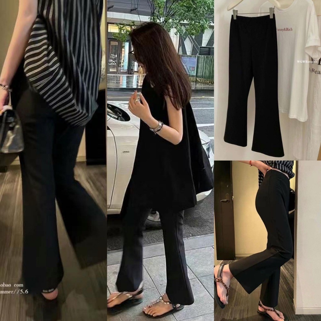 🧵 🇰🇷 9174 กางเกงขาม้า เอวยางยืด ทรงสวยมาก รุ่นขายดี เก๋มาก ทรงเกาหลี ทรงน่ารัก แฟชั่นเกาหลี TAG WG.WE 🧵