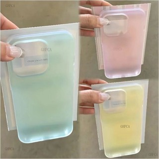 แฟชั ่ น Matte โปร ่ งแสงสําหรับ IPhone 16 15 14 Pro MAX 12 13 11 Promax 14 Plus XS MAX XR 7 8plus บางเฉียบและป้องกันการตก โทรศัพท ์ นุ ่ มปกหลัง