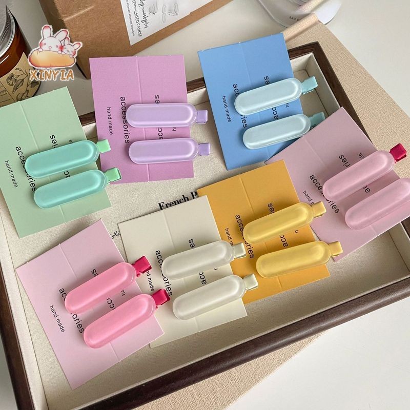 Xinงร.ม.-ฤดูร้อนไอศครีมduckbillคลิปที่มีสีสันรูปไข่bangsคลิปเดิมน่ารักสาวหัวใจกิ๊บsyia.th - รูปที่ 2