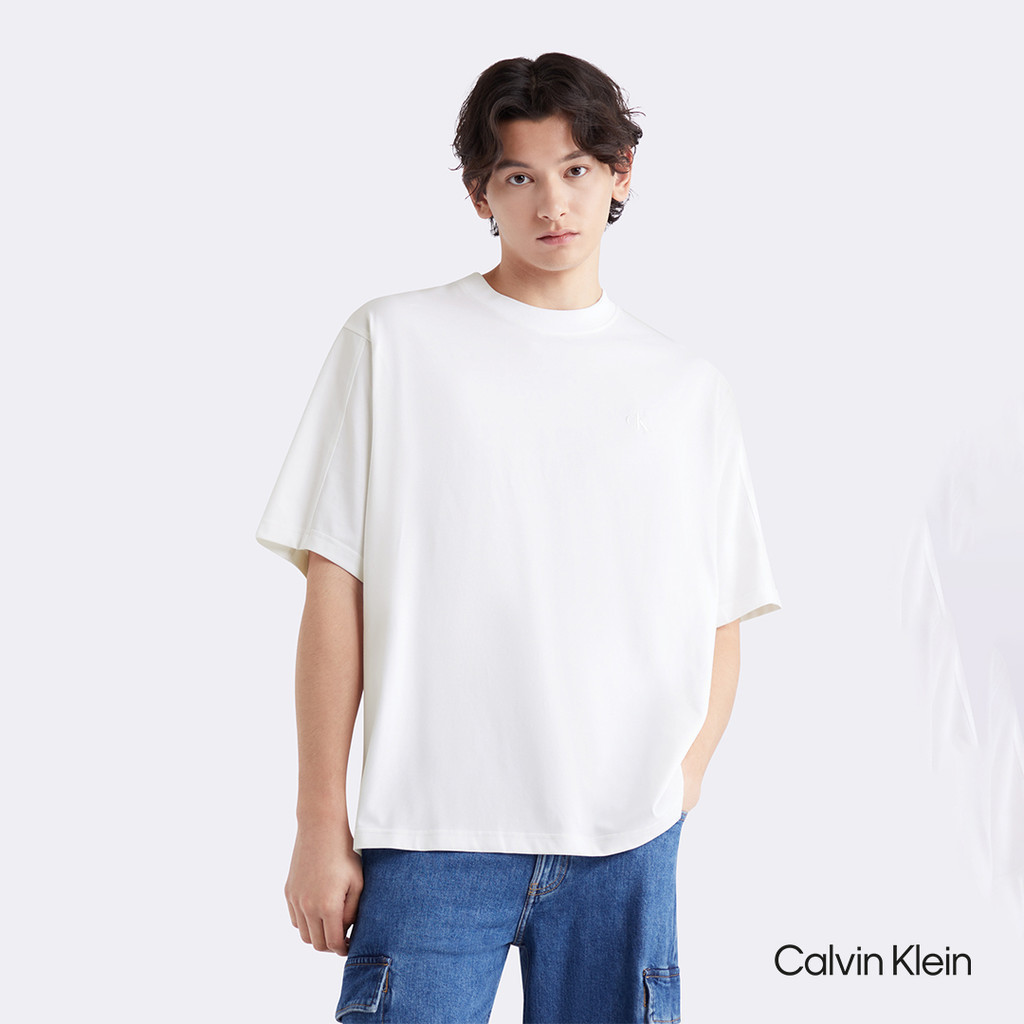 Calvin Klein Jeans Graphic Tees White
