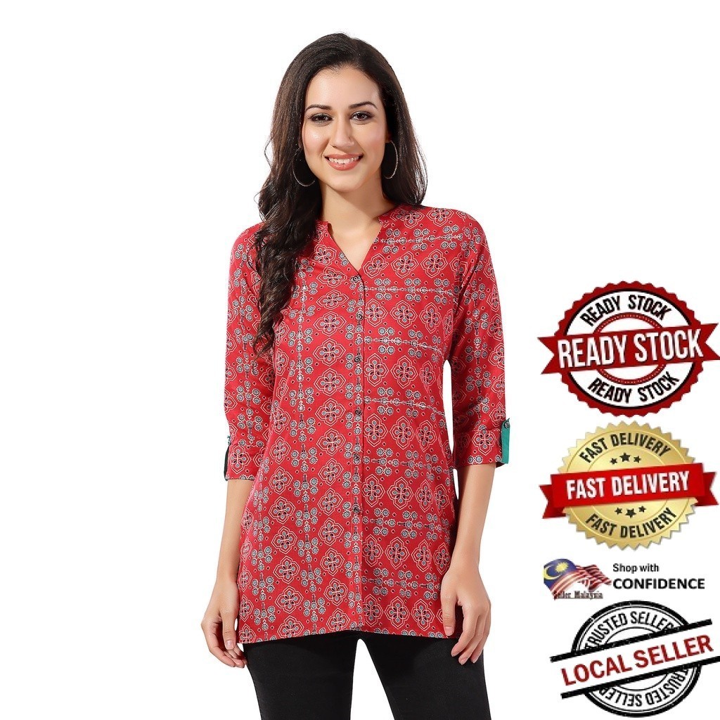 Kurti ผู้หญิงอินเดียออกแบบใหม่ kurti ชุด kurti plus size kurti ชุดพร้อมกางเกง kurti top Kurtis Debay
