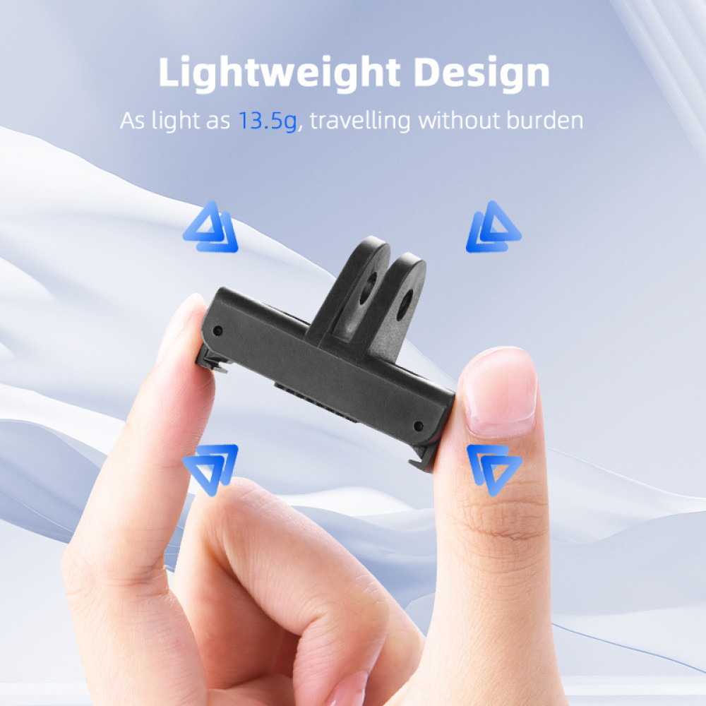 กล้องฐานแม่เหล็กสําหรับ DJI Osmo Action 4/Osmo Action 5 Pro Quick Release Dock พับอะแดปเตอร์แม่เหล็ก Dock Osmo Action 4/Osmo Action 5 Pro อุปกรณ์เสริม