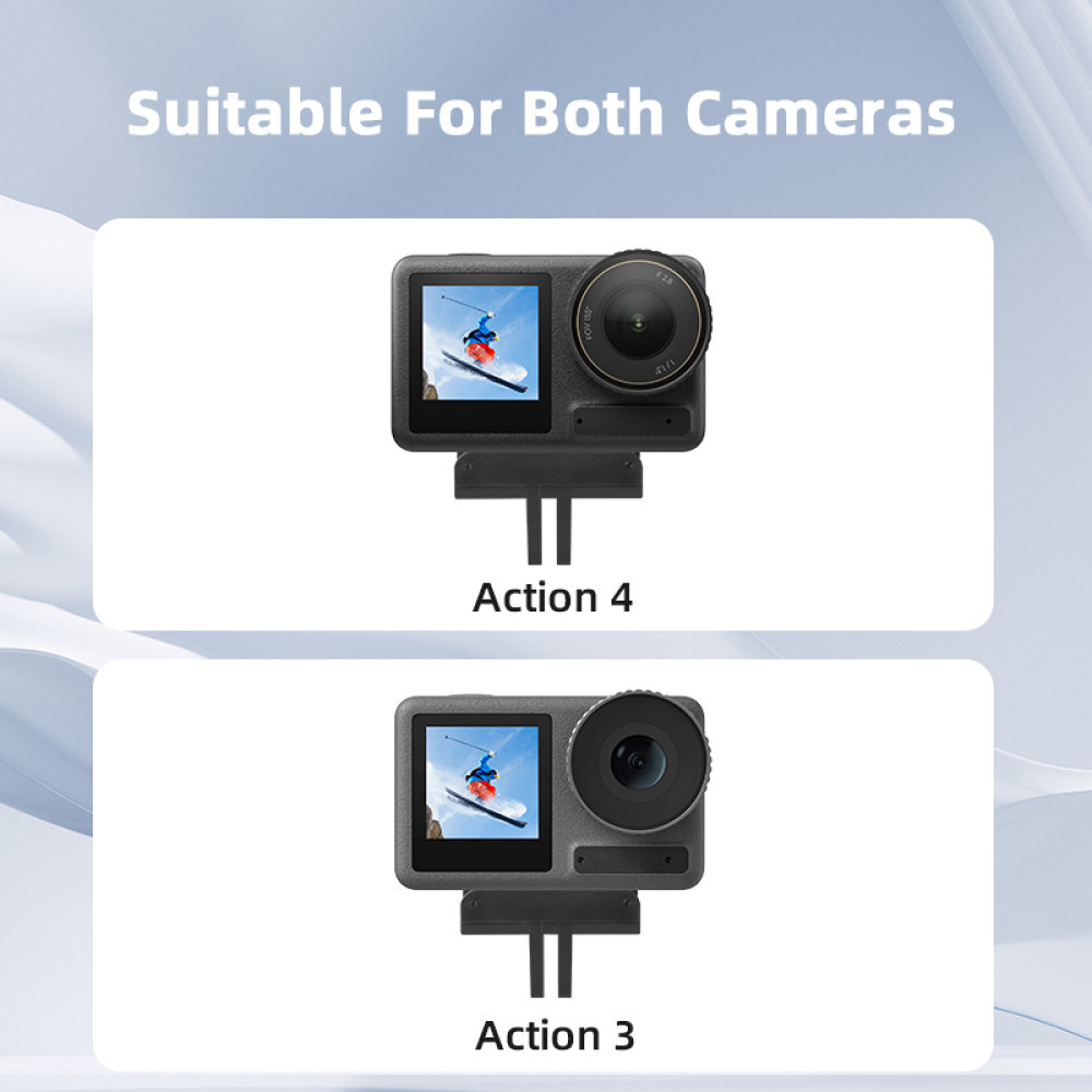 กล้องฐานแม่เหล็กสําหรับ DJI Osmo Action 4/Osmo Action 5 Pro Quick Release Dock พับอะแดปเตอร์แม่เหล็ก Dock Osmo Action 4/Osmo Action 5 Pro อุปกรณ์เสริม