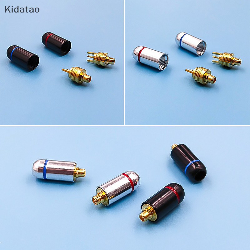 Kidatao 2 ชิ้นขั้วต่อ MMCX Pin ปลั๊กสําหรับขั้วต่อ MMCX ชุบทองใหม่