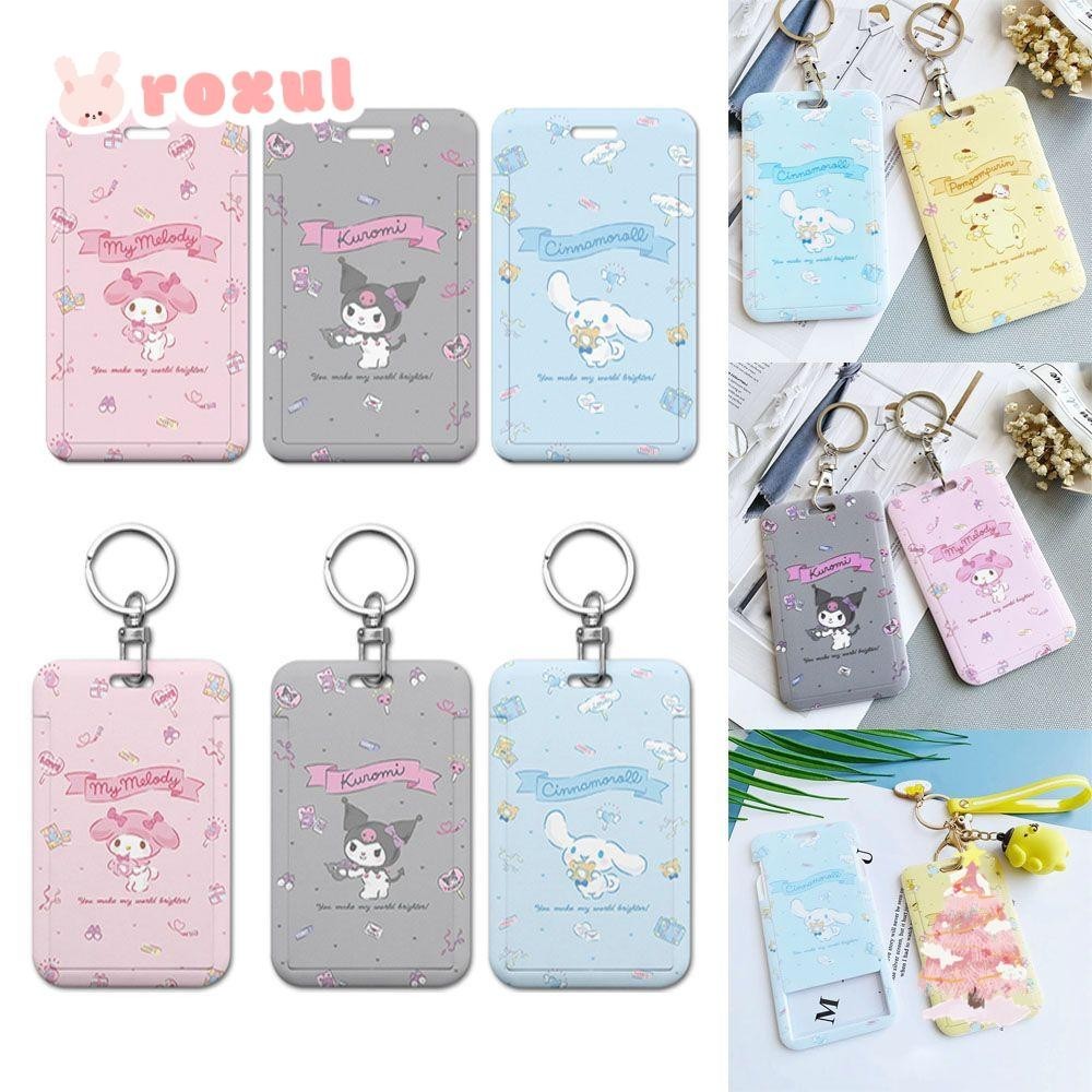 Roxul Business Card Holder Cute Women Men Student Supplies Bank ID Holders