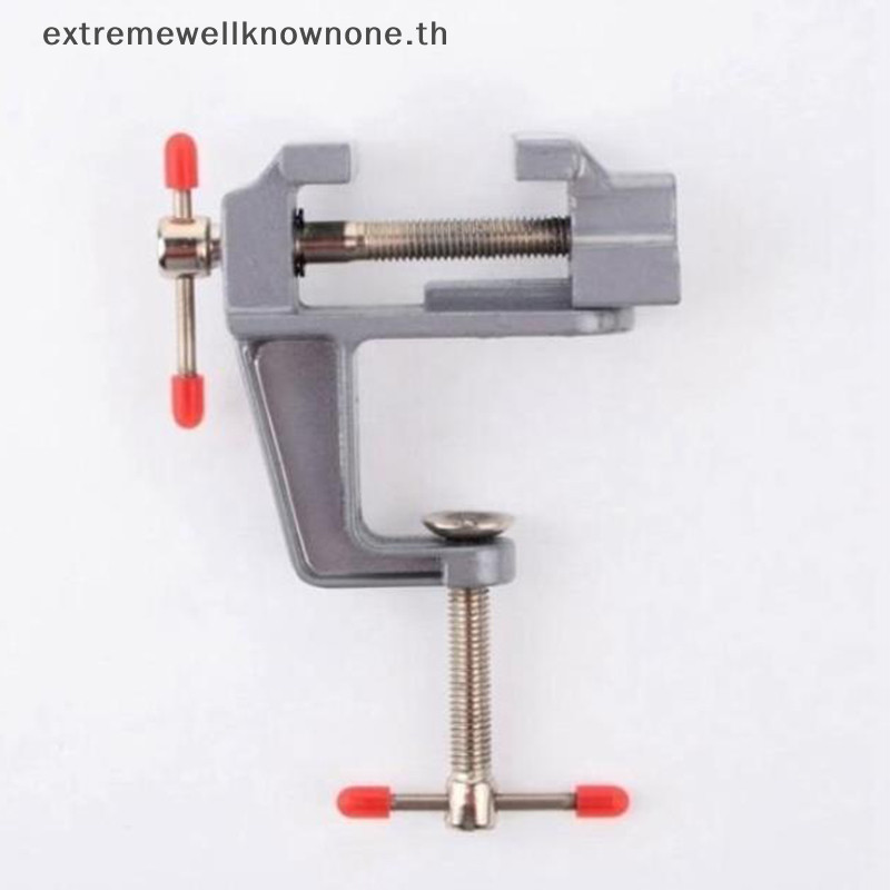 Ewth อลูมิเนียมอัลลอยด์ Vise แหนบตาราง Vintage Bench Vise คีม Mini Clamp DIY เครื่องมือ EWTH