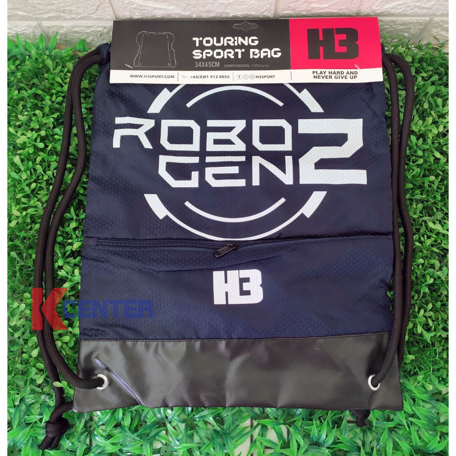 H3 กระเป๋าเชือกรูด สะพายหลัง กระเป๋าใส่อุปกรณ์กีฬา รุ่น ROBO Gen2