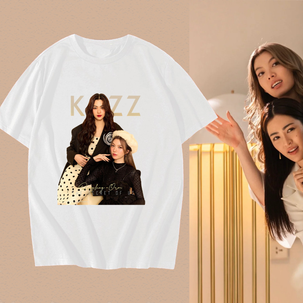 2024 เสื้อTheSecretOfUs lingorm ormkornnaphat linglingkwong  T-Shirt ผ้าCotton 100% ใส่ได้ ทั้ง ชาย 