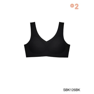 SABINA FOREVER YOUNG Soft Collection Level 2 เสื้อชั้นในไม่มีโครง รหัส SBK126BK สีดำ