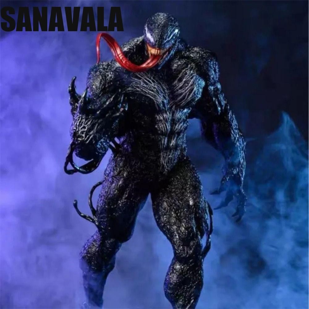 Sanavala Venom รูปของเล่น, PVC Collectible Legends Series Action Figurine, Joint Movable 30 ซม.Hand-made Venom ของเล่นสะสม Marvel Comics Hobby