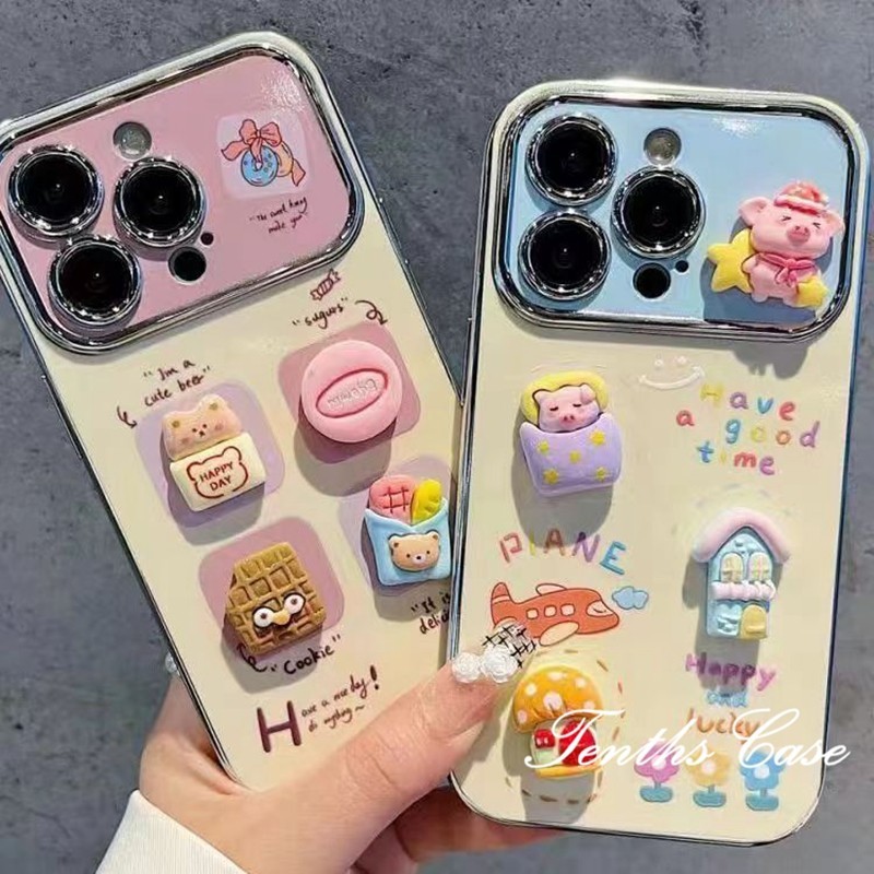 SAMSUNG สําหรับsamsung A15 S24 A05 A05s A54 A14 A34 A04s A24 A23 A13 A52s A55 A03s A02s A12 A22 A51 A32 A30s A50s A24 ตุ๊กตานุ่ม 3Dหมี