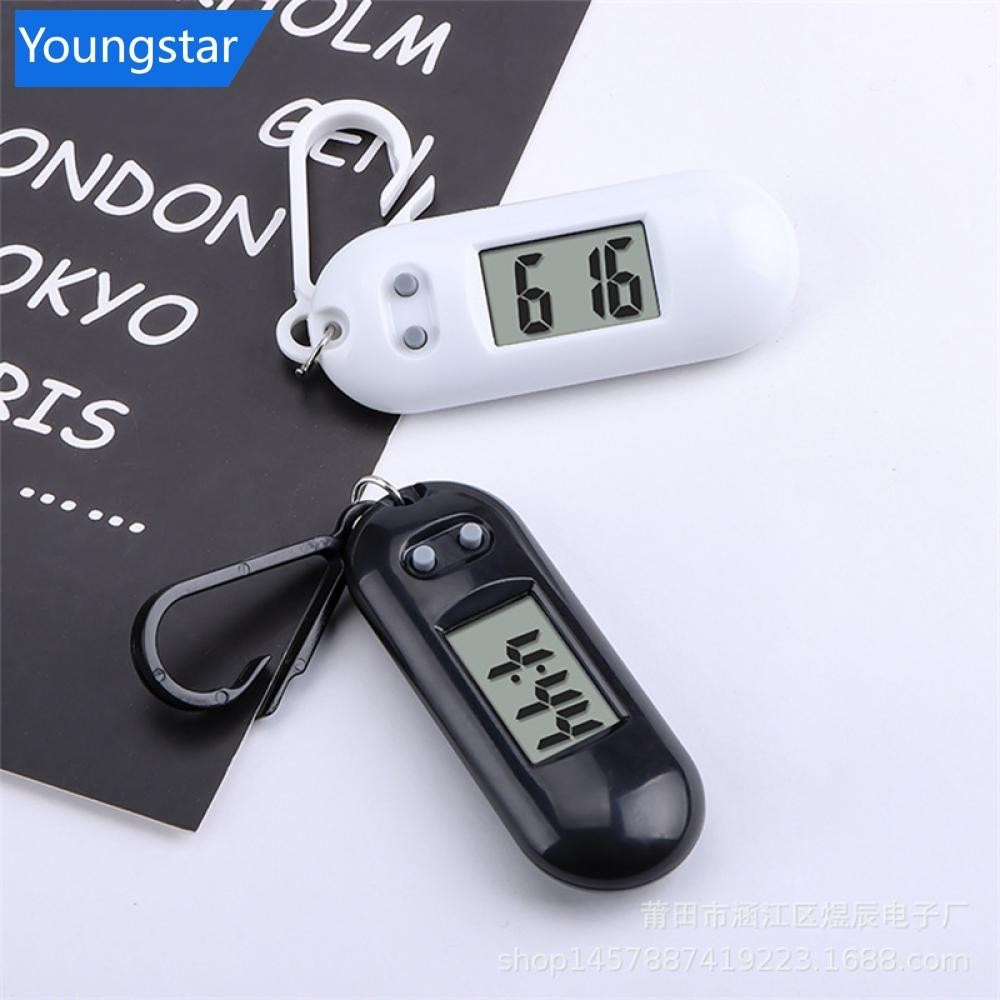 นาฬิกาดิจิตอลอิเล็กทรอนิกส์ Simple Mute Round Watch นาฬิกาอิเล็กทรอนิกส์แบบพกพาขนาดกะทัดรัด