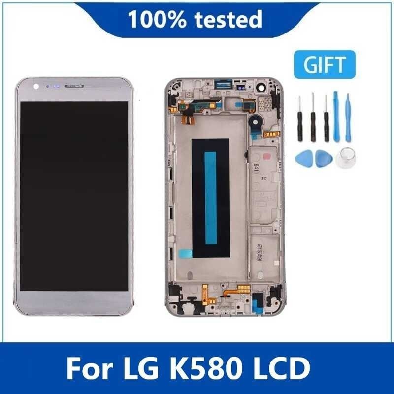 original For 5.2" LG X Cam K580 K580DS K580I K580Y LCD Display Touch Screen Digitizer Assembly  Fo