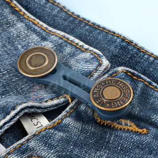 Rainbow กระดุมขยายเอว เพิ่มขนาดรอบเอวกางเกง สายบุฟเฟ่ต์ต้องไม่พลาด jeans buttons