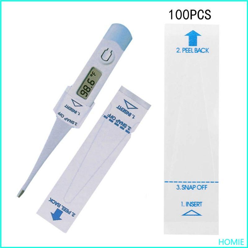 Homie ฝาครอบป้องกันฟิล์มบางอุณหภูมิ 100 ชิ้นเหมาะสําหรับคนและสัตว์เลี้ยง