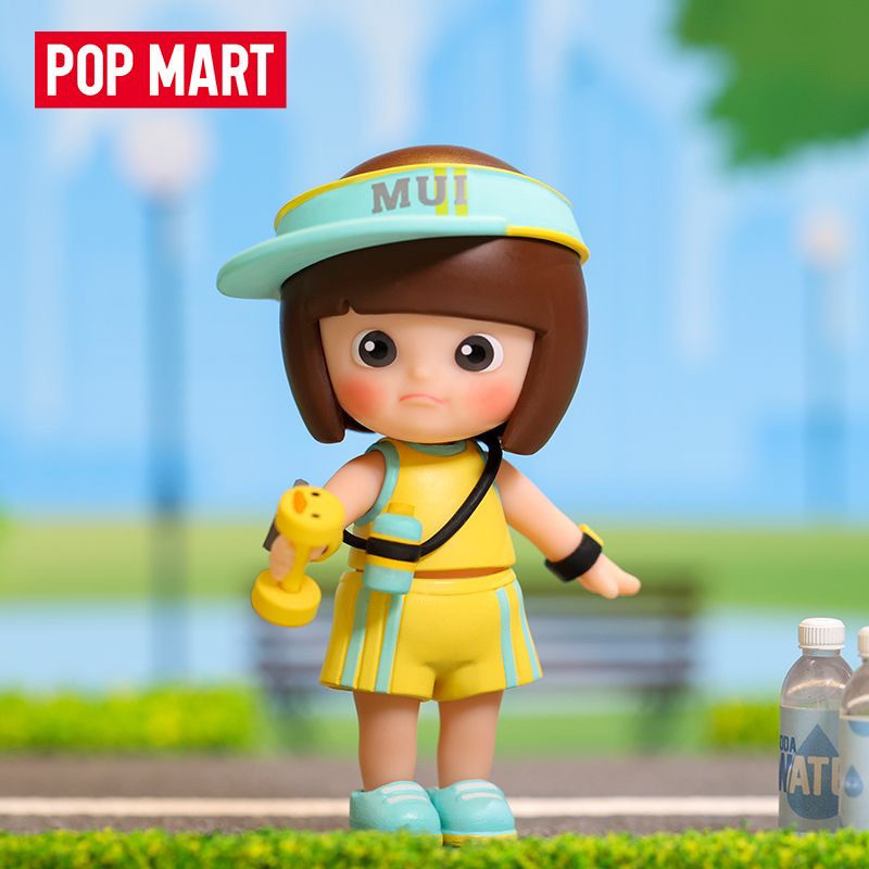 ของแท้ POPMART Sister Head Variety ตู้เสื้อผ้า Series Mystery Box อินเทรนด์รูปสาวของขวัญ