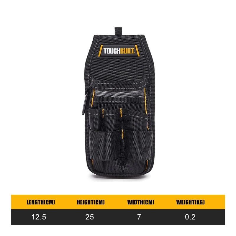 Toughbuilt TB-222 Multi-tool Belt Pouch Outdoor Portable Hiking Buckle Multifunctional เอว Pack