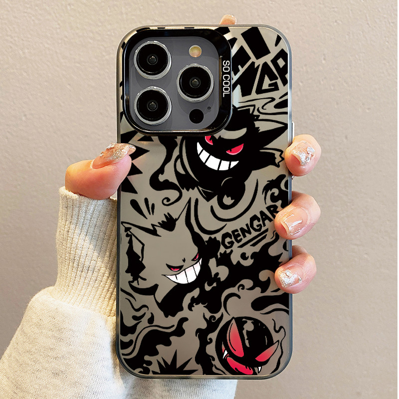 Gengar Pokemon เคส Oppo A38 A15 A12 A3s A5 A7 A16 A17 A35 รูปที่ 3