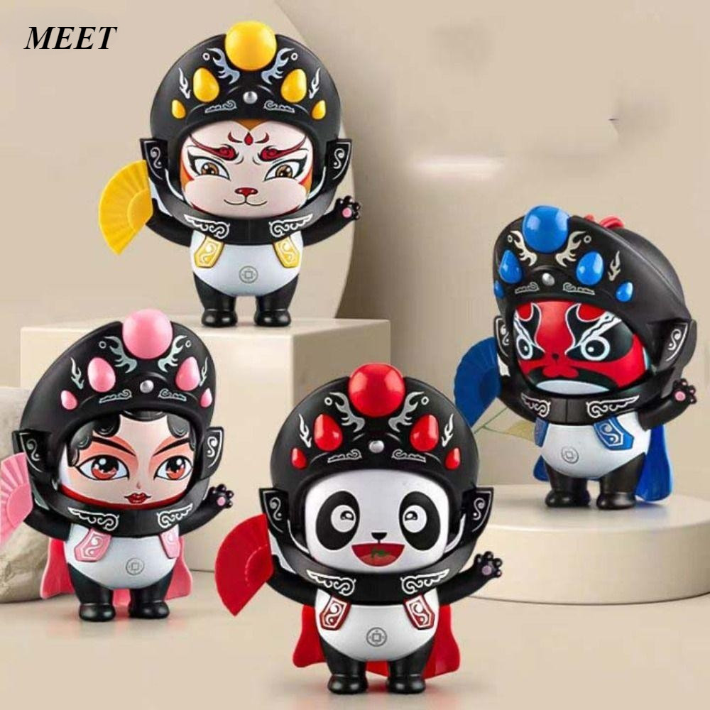 เสฉวนโอเปร่าใบหน้าเปลี่ยนตุ๊กตาน่ารักขนาดเล็กหุ่นของเล่นสําหรับตกแต่งภายในรถตู้สํานักงานชั้นวางหนังสือของขวัญปีใหม่