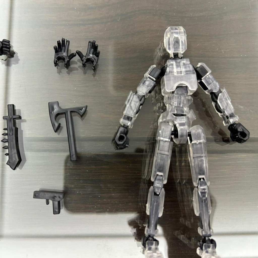 Lucky 13 3rd Generation Full Joint Movable ตุ๊กตา Action Figure DIY ประกอบของเล่นสามรูปมือสี่อาวุธของเล่นเด็ก fadzath