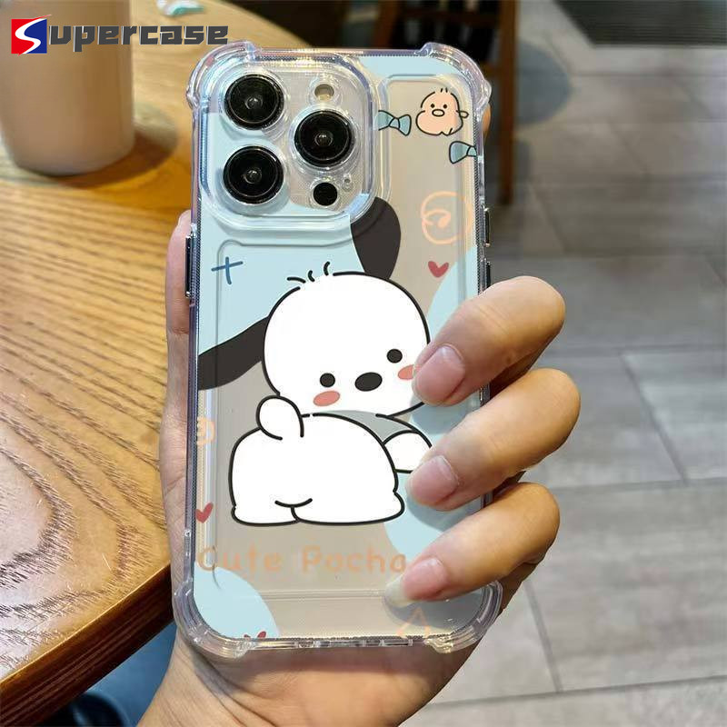 น่ารัก Pochacco สําหรับ Huawei Y9S P30 Lite Nova 4e 3e P30 P40 P50 P20 Pro Plus Lite Honor Magic 6 5