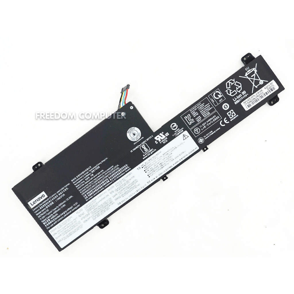 แบตเตอรี่โน๊ตบุ๊ค(แท้) L19M3PD6 ใส่ LENOVO IdeaPad Flex 5-15IIL05 5-14IIL05 L19D3PD6 L19C3PD6 L19L3P