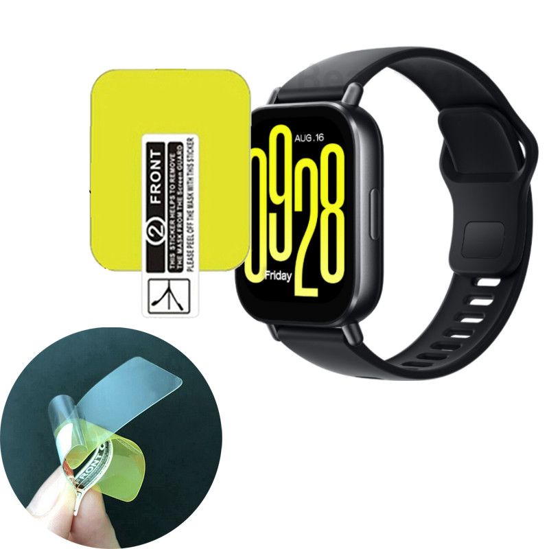 ฟิล์มกันรอยหน้าจอสําหรับ Redmi Watch 5 Active Watch Cover TPU ฟิล์มป้องกันไฮดรอลิก